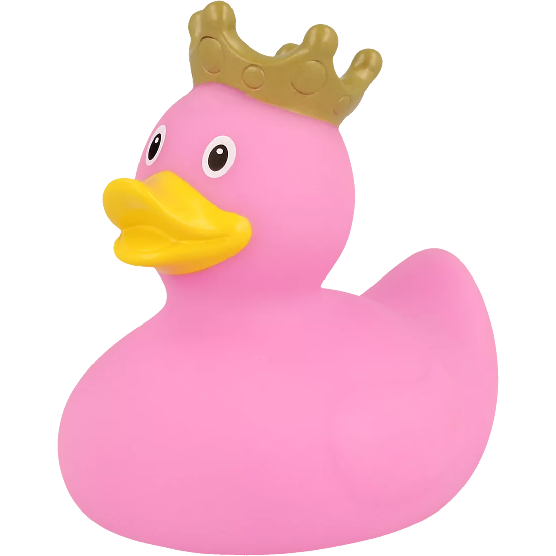 Badeend Duck with Crown Pink