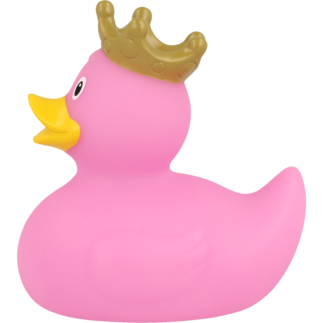 Badeend Duck with Crown Pink