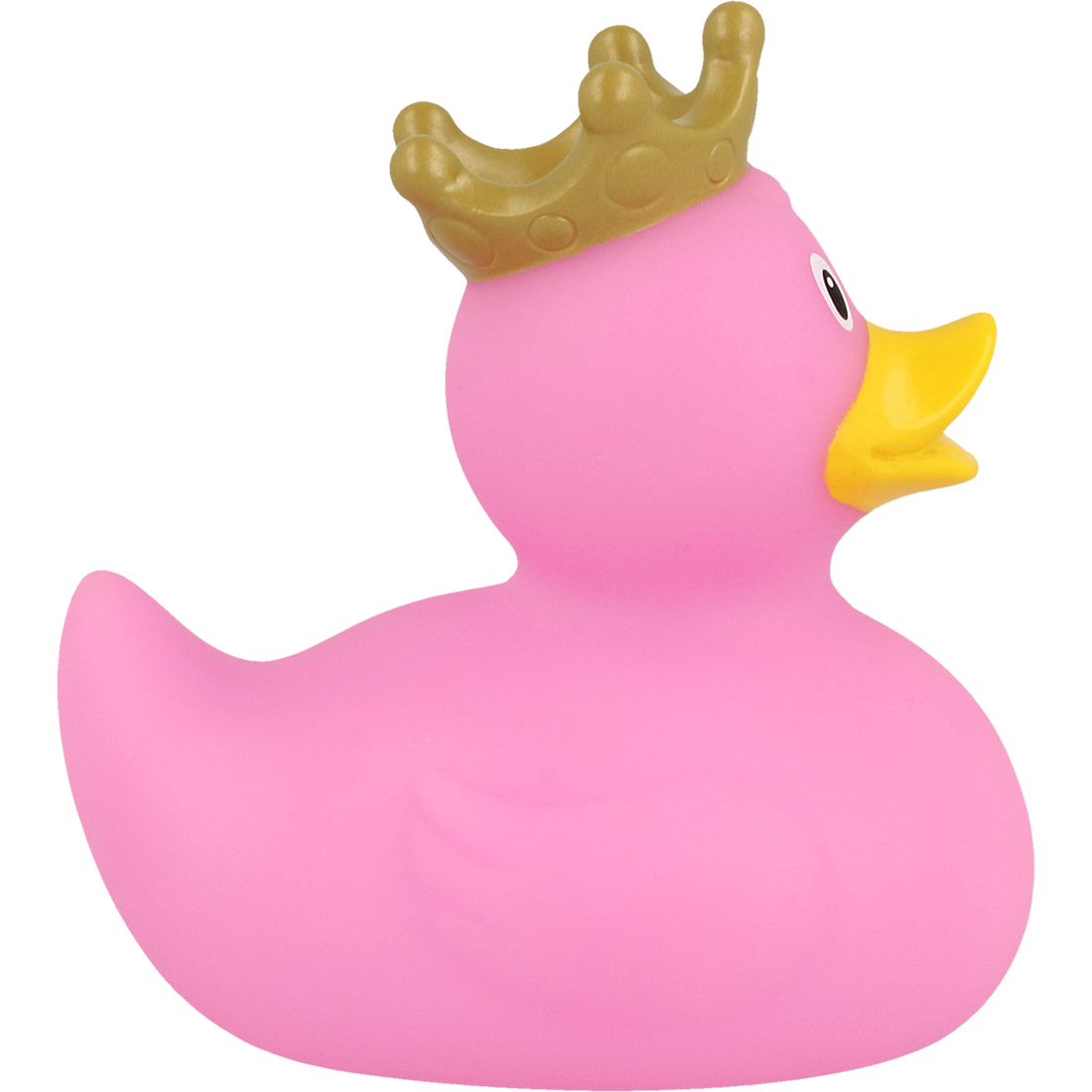 Badeend Duck with Crown Pink